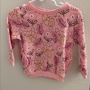 Garanimals Long Sleeve with Fox & Floral Design